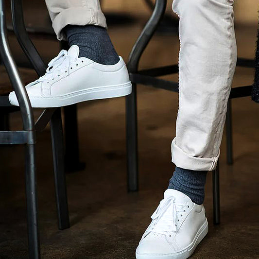 The Ultimate Guide to Pairing Socks with White Sneakers
