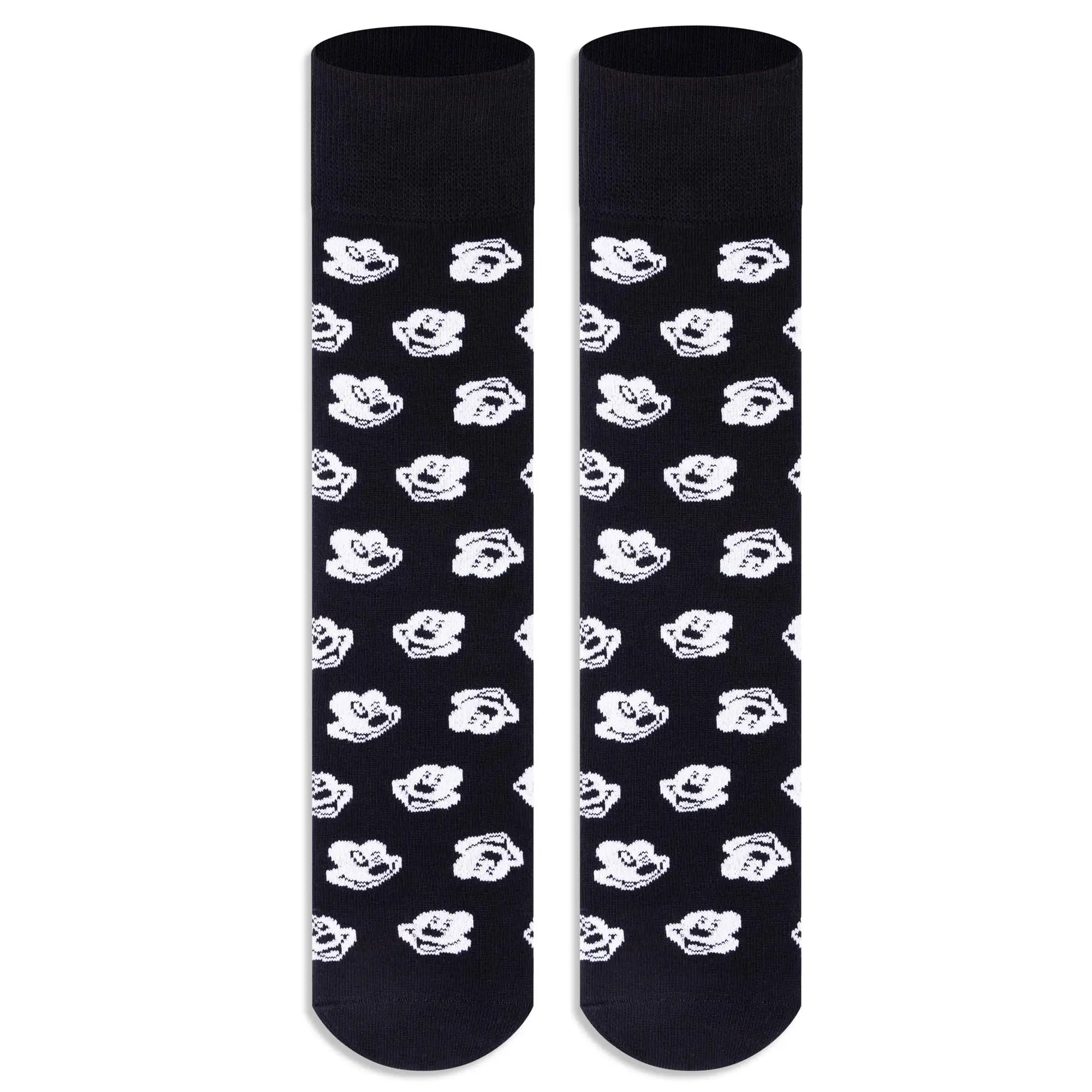 Mickey Mouse Crew Socks for Men (Pack of 1)