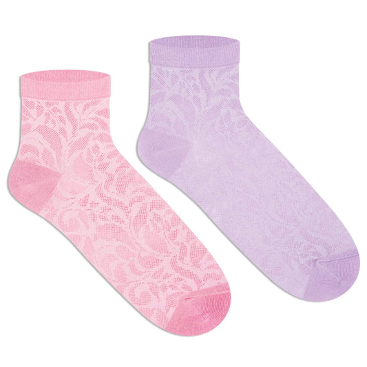 Casual Ankle Socks for Women (Pack of 2) 2000
