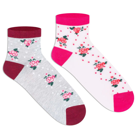 Casual Ankle Socks for Women (Pack of 2) 2000