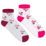 Casual Ankle Socks for Women (Pack of 2)