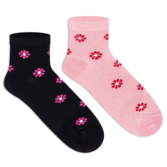 Casual Ankle Socks for Women (Pack of 2) 2000