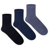 Basic Ankle Socks for Men (Pack of 3)
