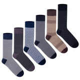 Royale Collection Gift Box - Premium Crew Socks for Men (Pack of 6)