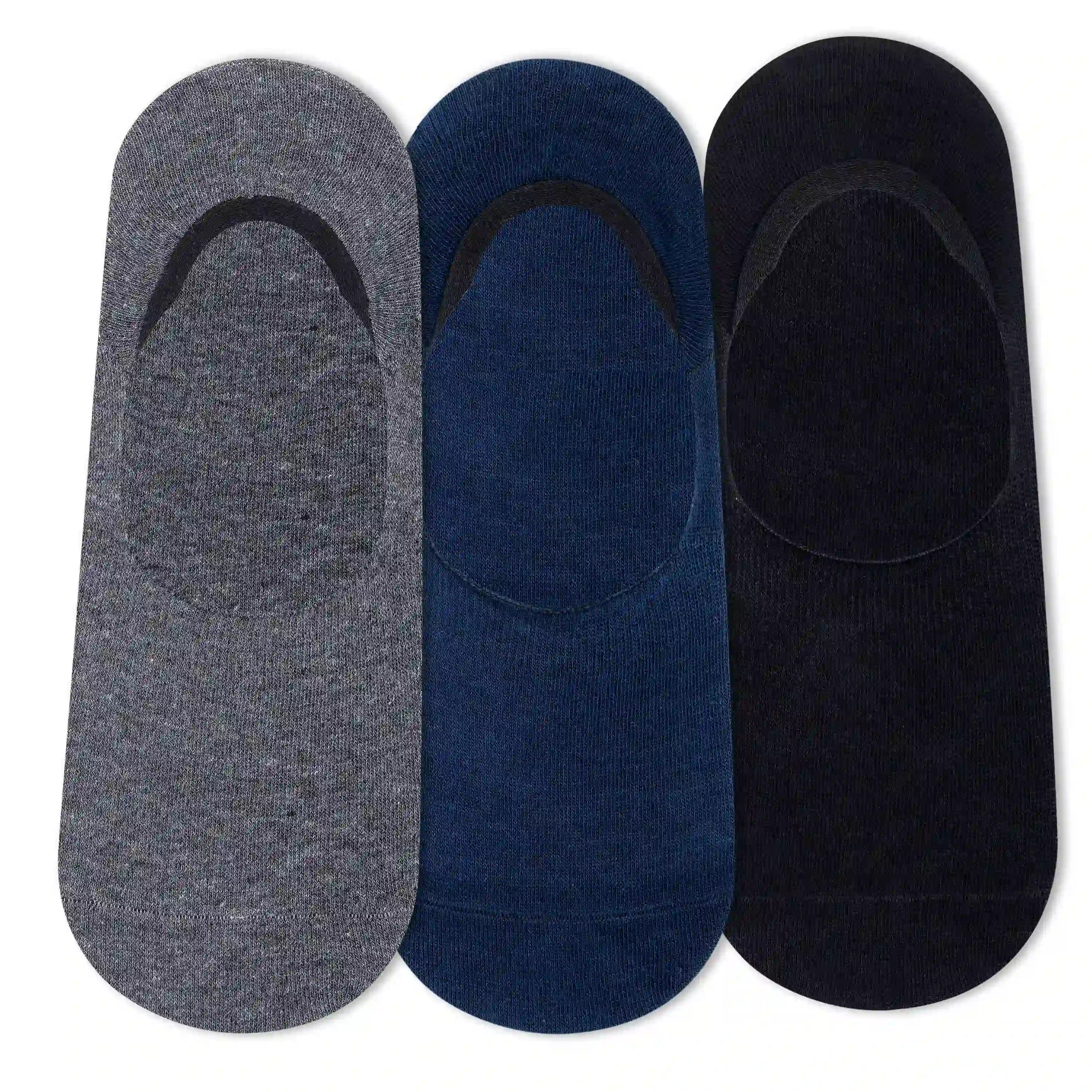 Supersox Basic No-Show Socks - Men (Pack of 3)