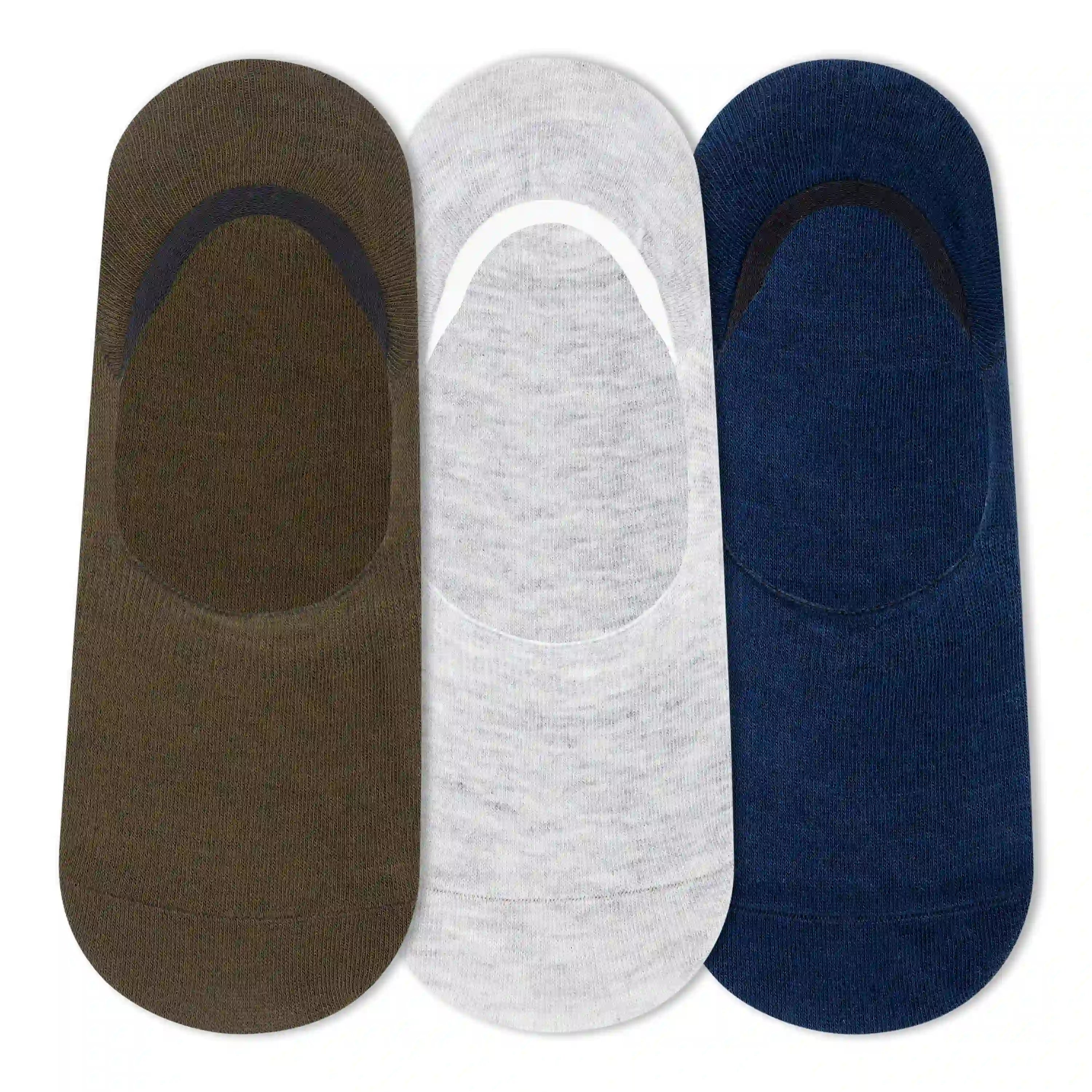 Supersox Basic No-Show Socks - Men (Pack of 3)