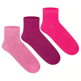 Basic Ankle Socks for Women (Pack of 3)