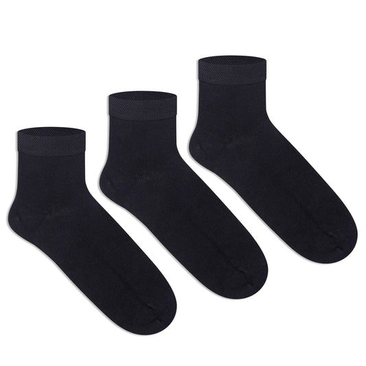 Zero Collection Ankle Socks for Men (Pack of 3) 3000