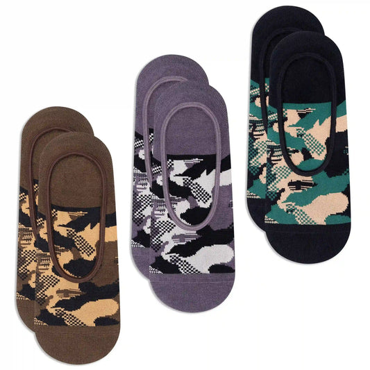 Supersox Casual No-Show Socks - Men (Pack of 3) 3000