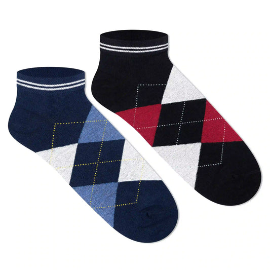 Casual Low-Cut Socks - Men (Pack of 2) 3000