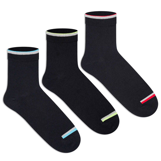 Casual Ankle Socks - Men (Pack of 3) 3000