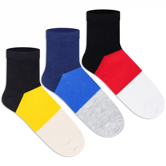 Casual Ankle Socks - Men (Pack of 3) 3000