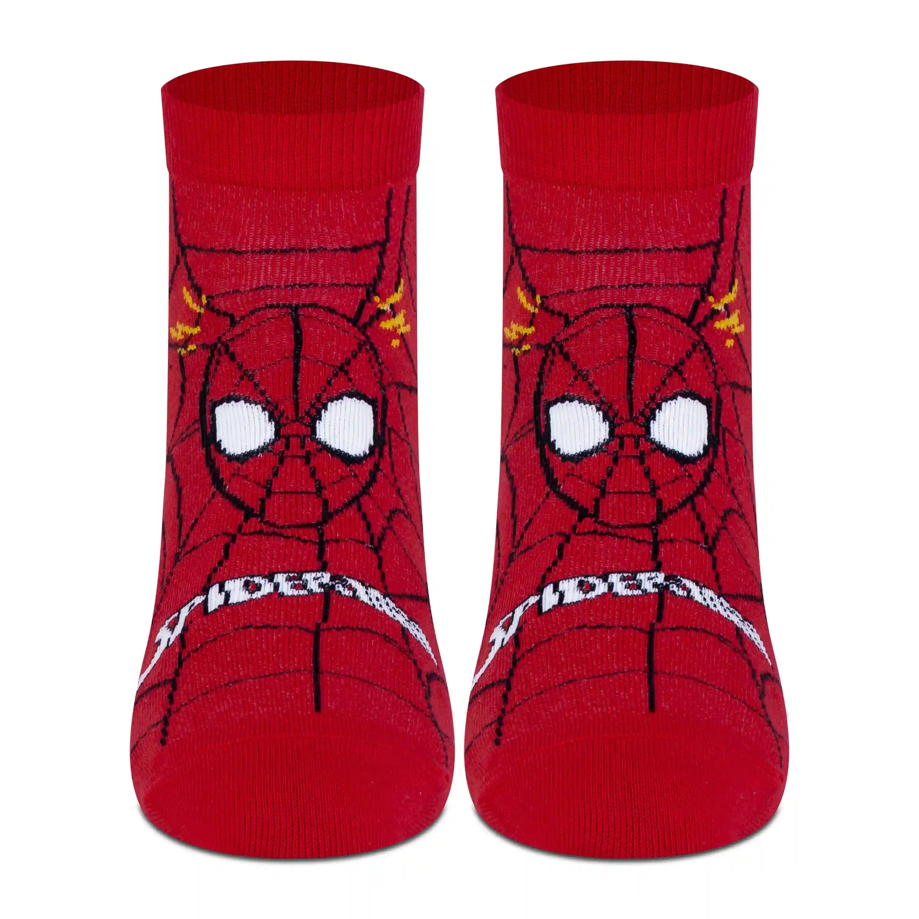 Spiderman Low-Cut Socks for Men (Pack of 1)