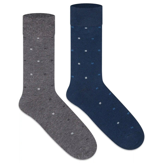 Casual Crew Socks for Men (Pack of 2) 3000