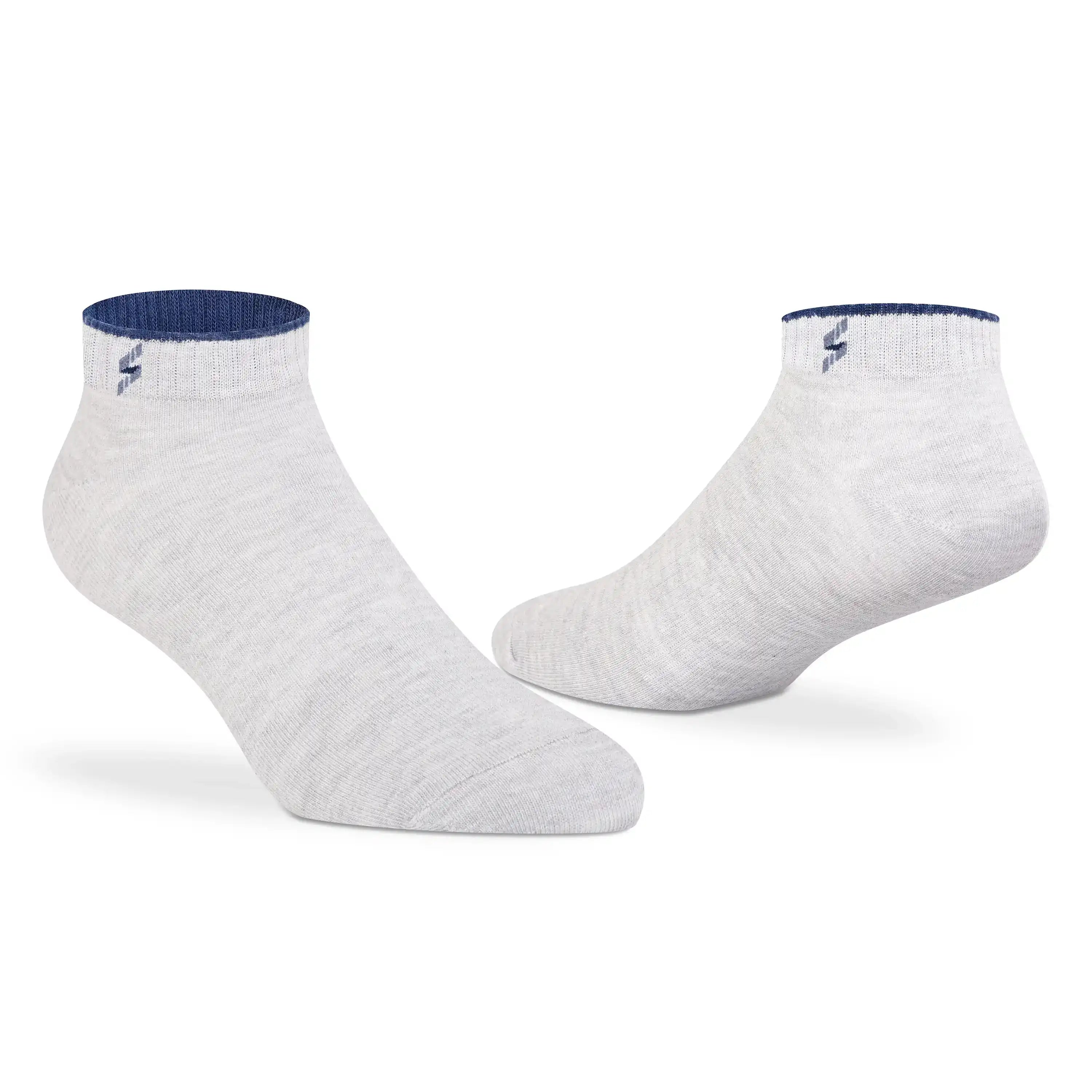 Olive - Light Grey Melange - Navy