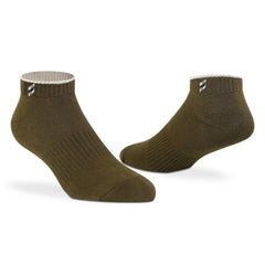 Olive - Light Grey Melange - Navy