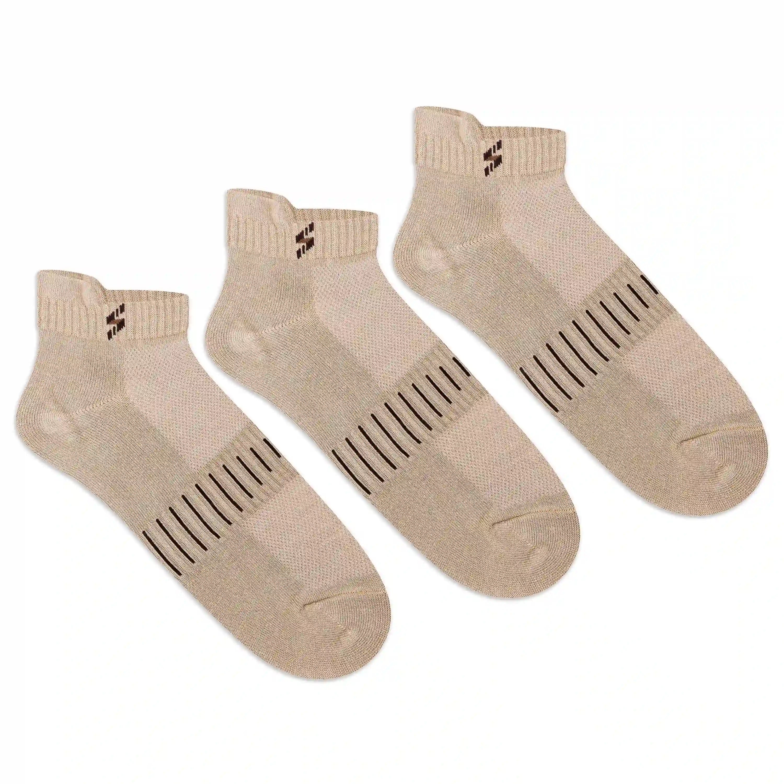 Unisex Bamboo Ankle Socks (Pack of 3)