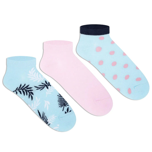 Casual Low-Cut Socks - Women (Pack of 3) 3000