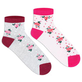 Casual Ankle Socks for Women (Pack of 2)