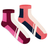 Sports Ankle Socks for Women (Pack of 2)