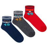 Casual Ankle Socks for Boys (Pack of 3)