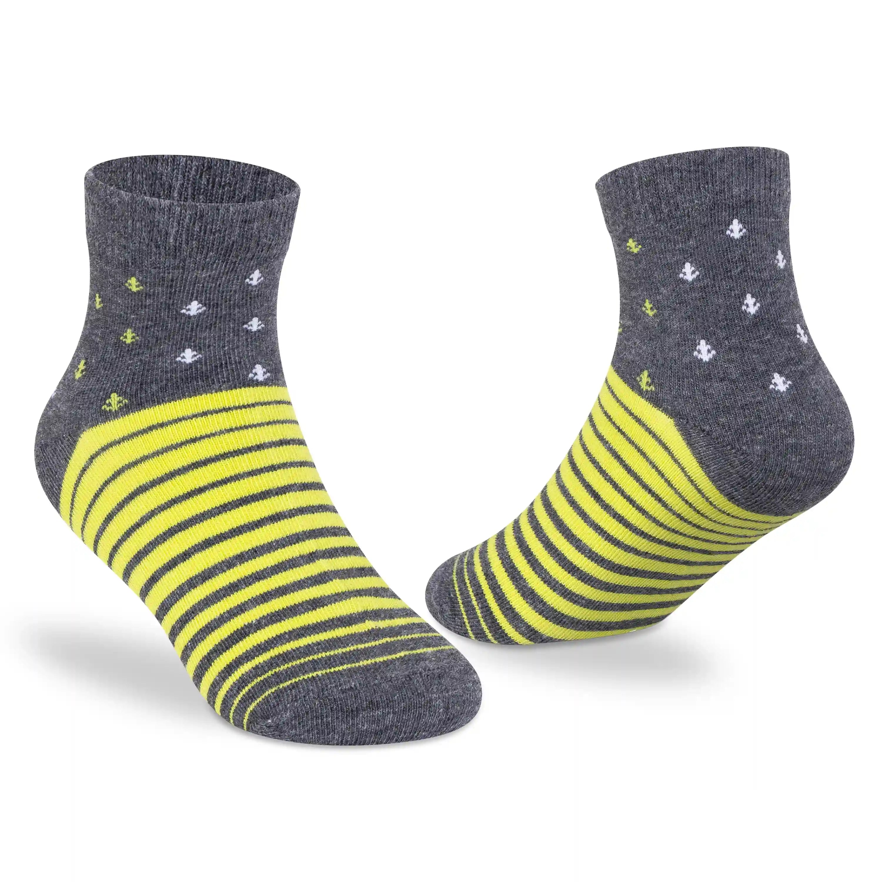 Casual Ankle Socks for Boys (Pack of 3)