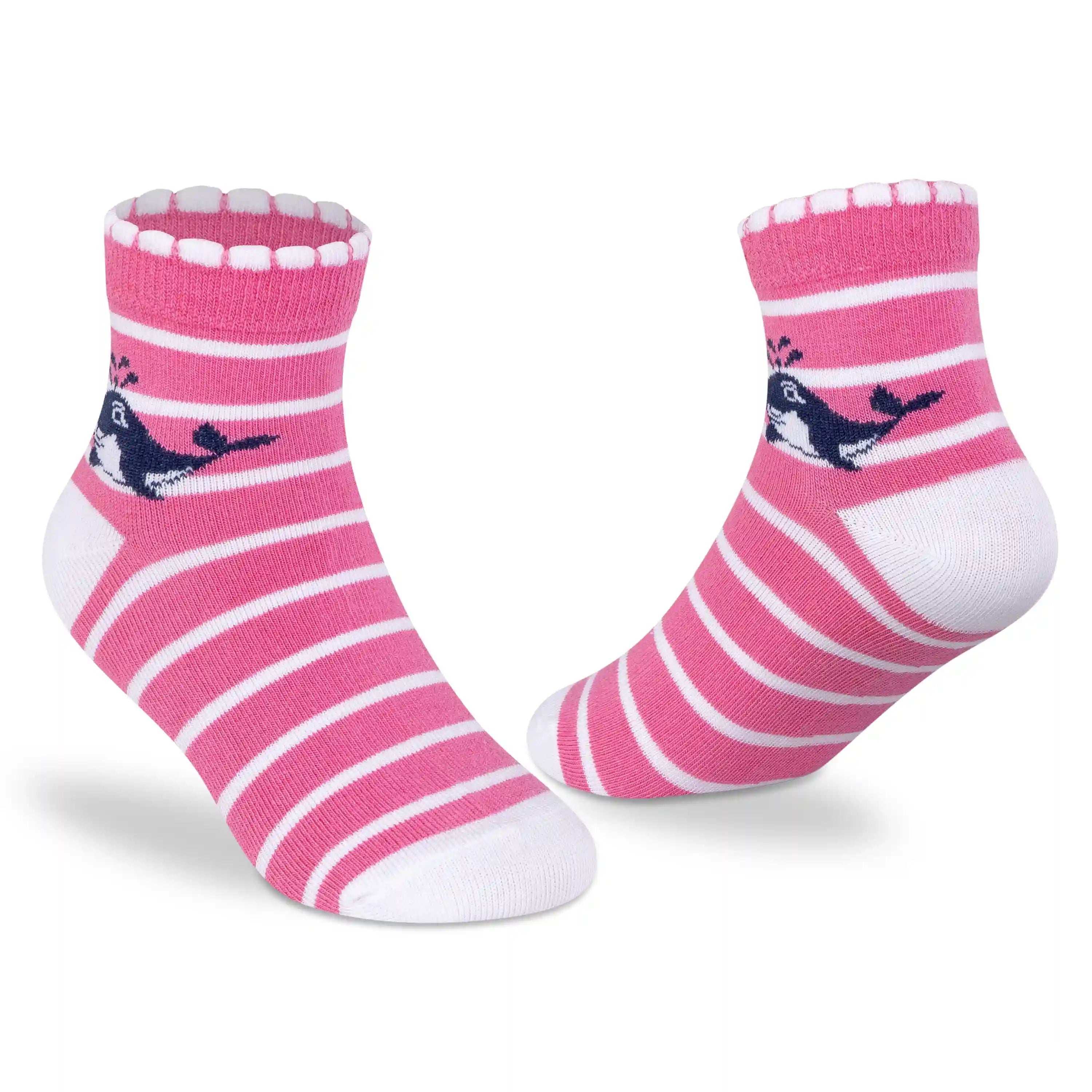 Casual Ankle Socks for girls (Pack of 3)