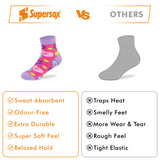 Casual Ankle Socks - Girls (Pack of 3)