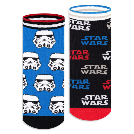 Star Wars Ankle Socks for Boys (Pack of 2) Supersox 3000