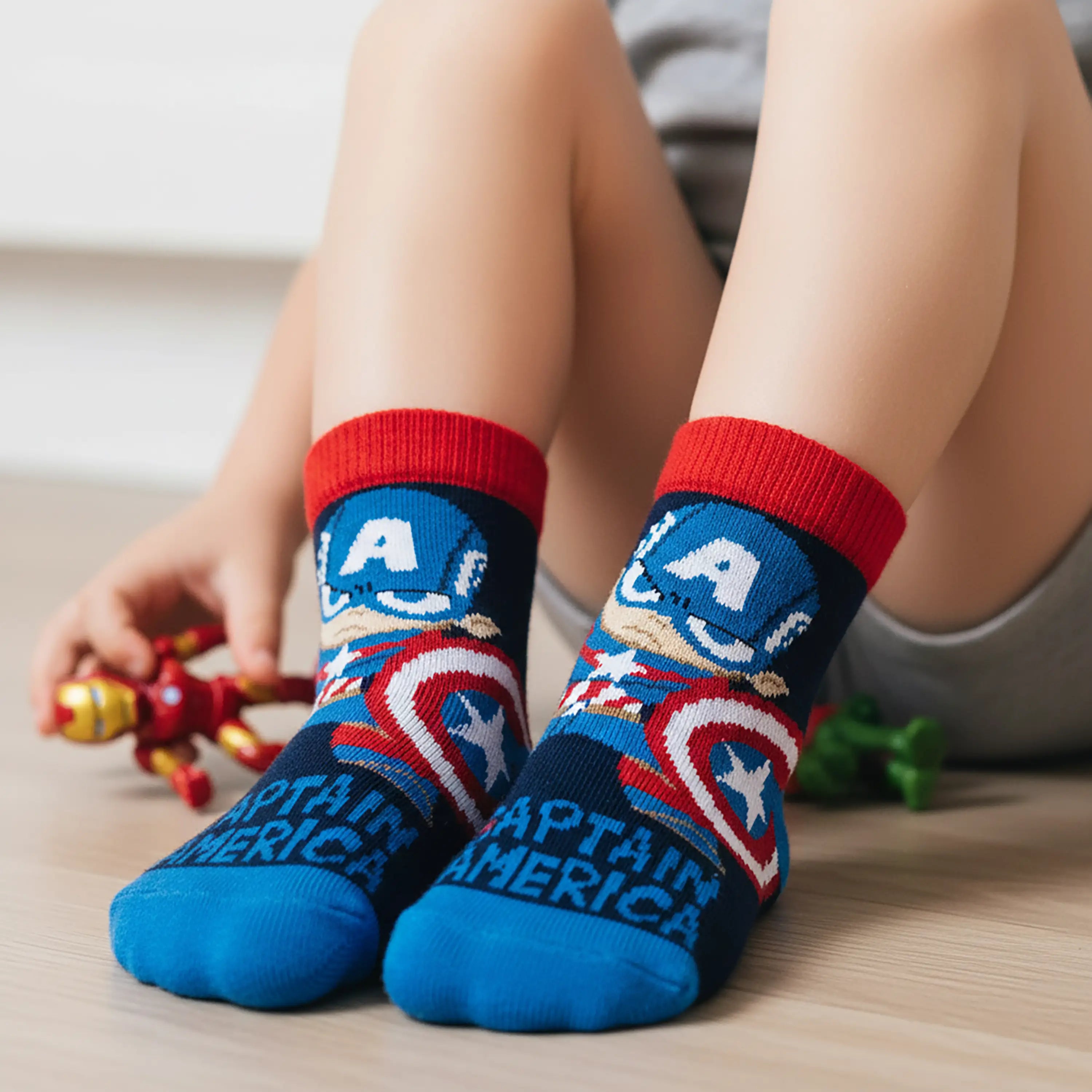 Marvel Avengers Ankle Socks - Boys (Pack of 5)