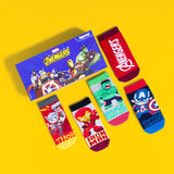 Marvel Avengers Ankle Socks - Boys (Pack of 5)