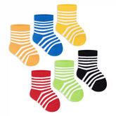 Tiny Tots Ankle Socks - Infants (Pack of 6) Supersox