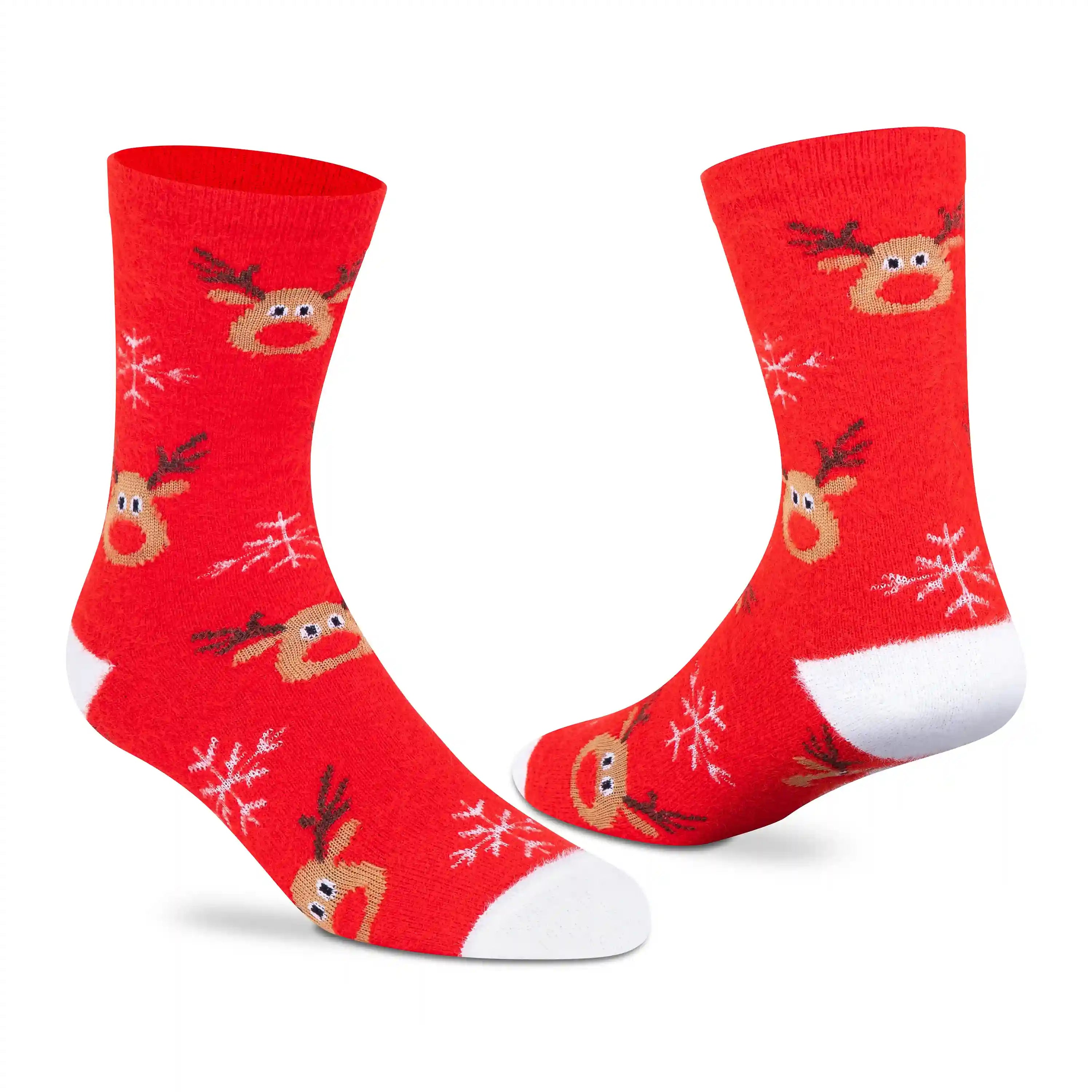 Supersox Christmas Fuzzy Socks - Women (Pack of 3) Supersox Christmas Fuzzy Socks - Women (Pack of 3)