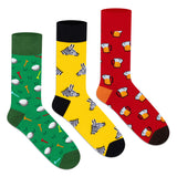 Supersox Funky Crew Socks - Unisex (Pack of 3)