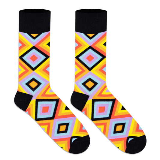 Supersox Vibrant Crew Socks - Women (Pack of 1) 5000