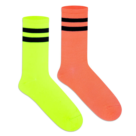 Supersox Neon Socks - Unisex (Pack of 2) 5000