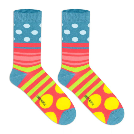 Supersox Funky Crew Socks 3000