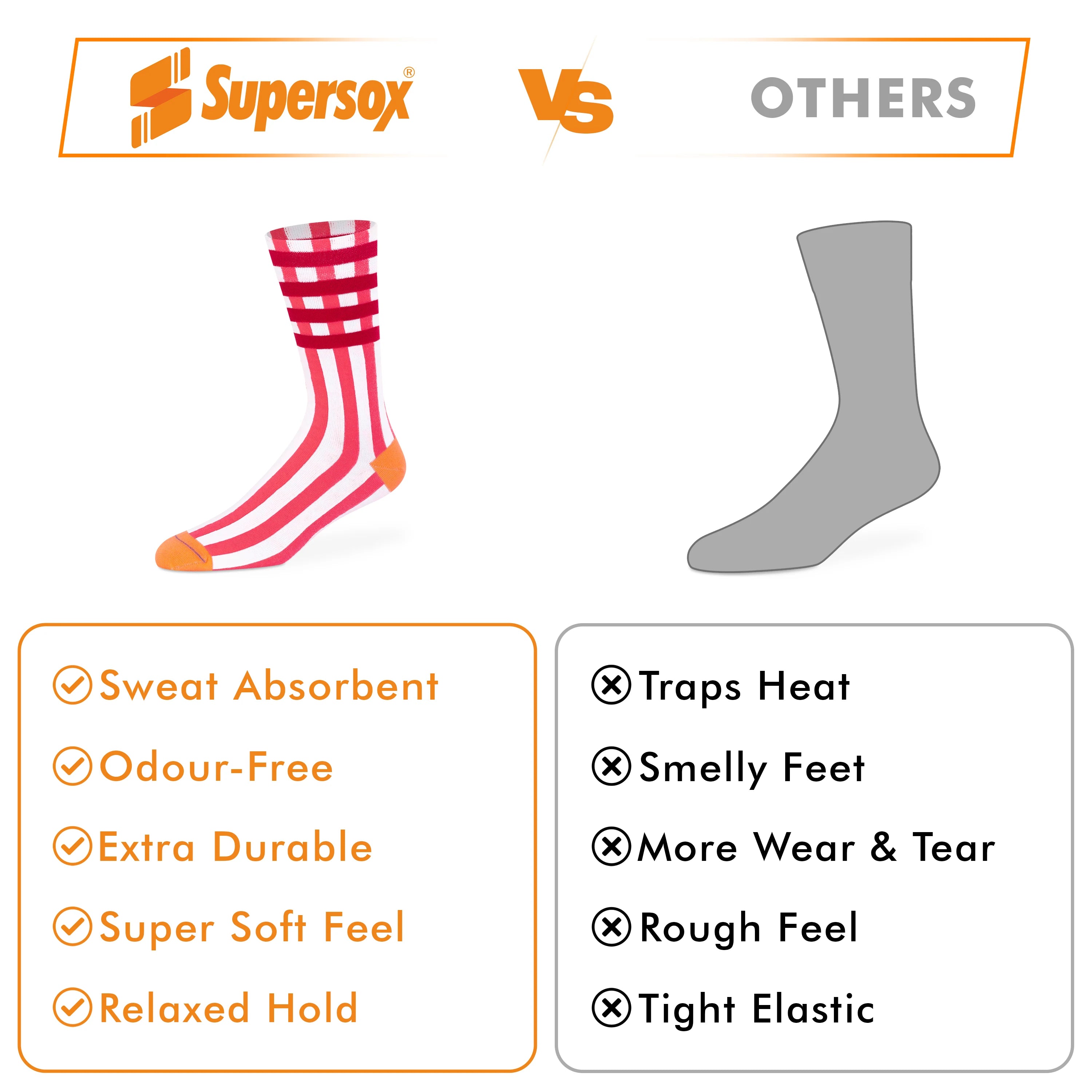 Funky Socks - Unisex (Pack of 3)