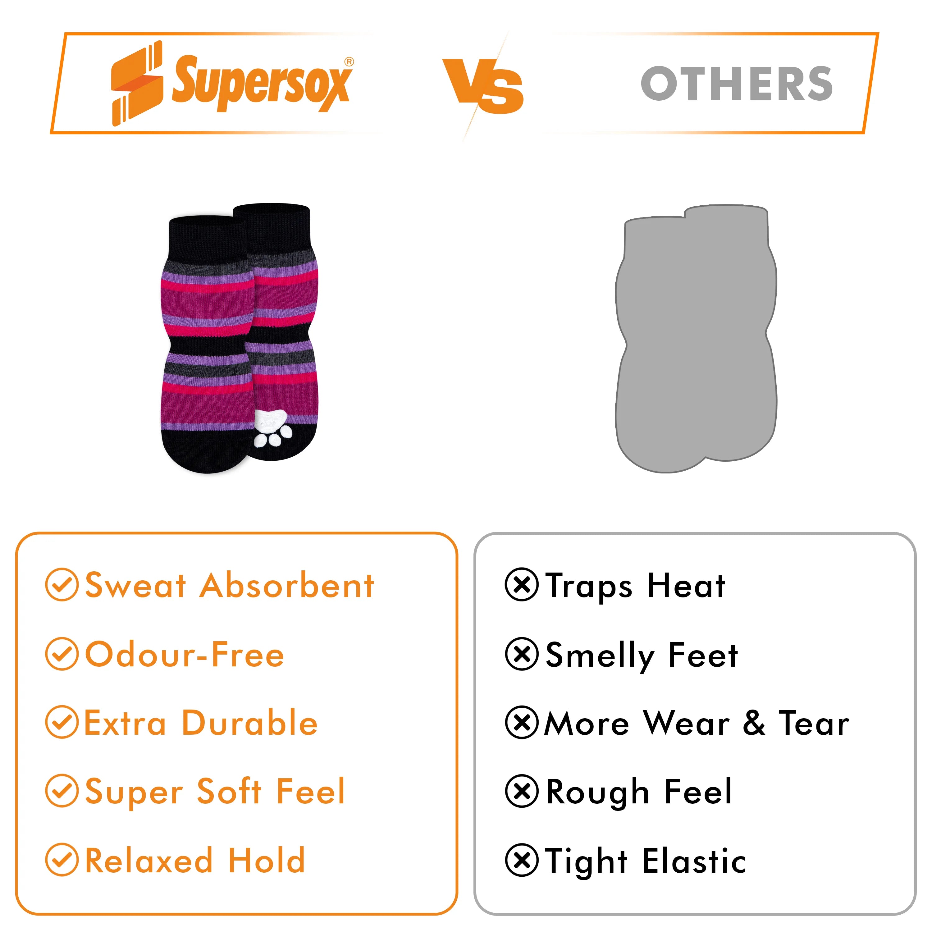 Dog Socks (Pack of 2) (8N)