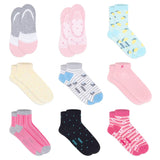 Supersox Fusion Vibe Pink Box Socks – Women (Pack of 9)