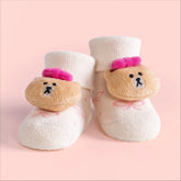 Booties Socks - Babies (0–6 Months)