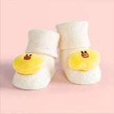 Booties Socks - Babies (0–6 Months)