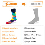 Funky Crew Socks - Unisex (Pack of 3)