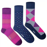 Funky Crew Socks (Unisex) - Pack of 3