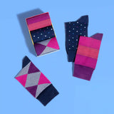 Supersox Funky Crew Socks - Unisex (Pack of 3)