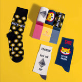 Supersox Funky Crew Socks - Unisex (Pack of 3)