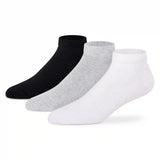 Black - White - Light Grey Melange