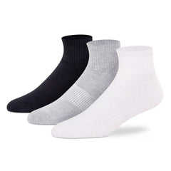 Black - White - Light Grey Melange