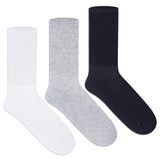 Black - White - Light Grey Melange