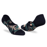 SuperSox men’s mid-crew socks in solid dark blue with subtle textured knit